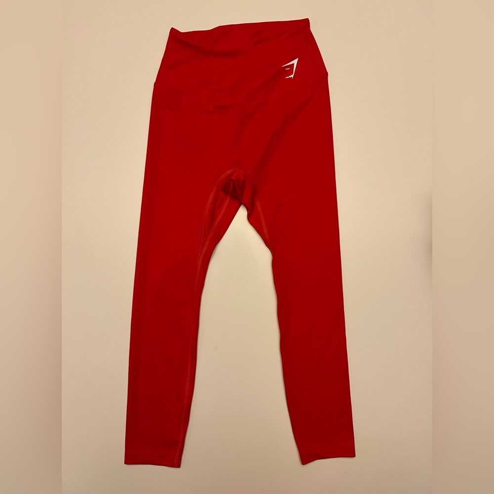 gymshark red leggings